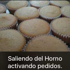 Una foto de Cupcakes de vainilla con aceite