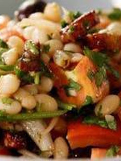 A picture of Bean salad.