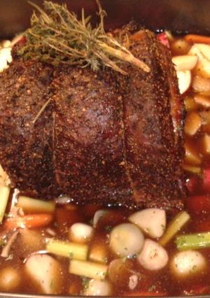 A picture of Prime rib.