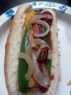 A picture of mexican hot dogs.