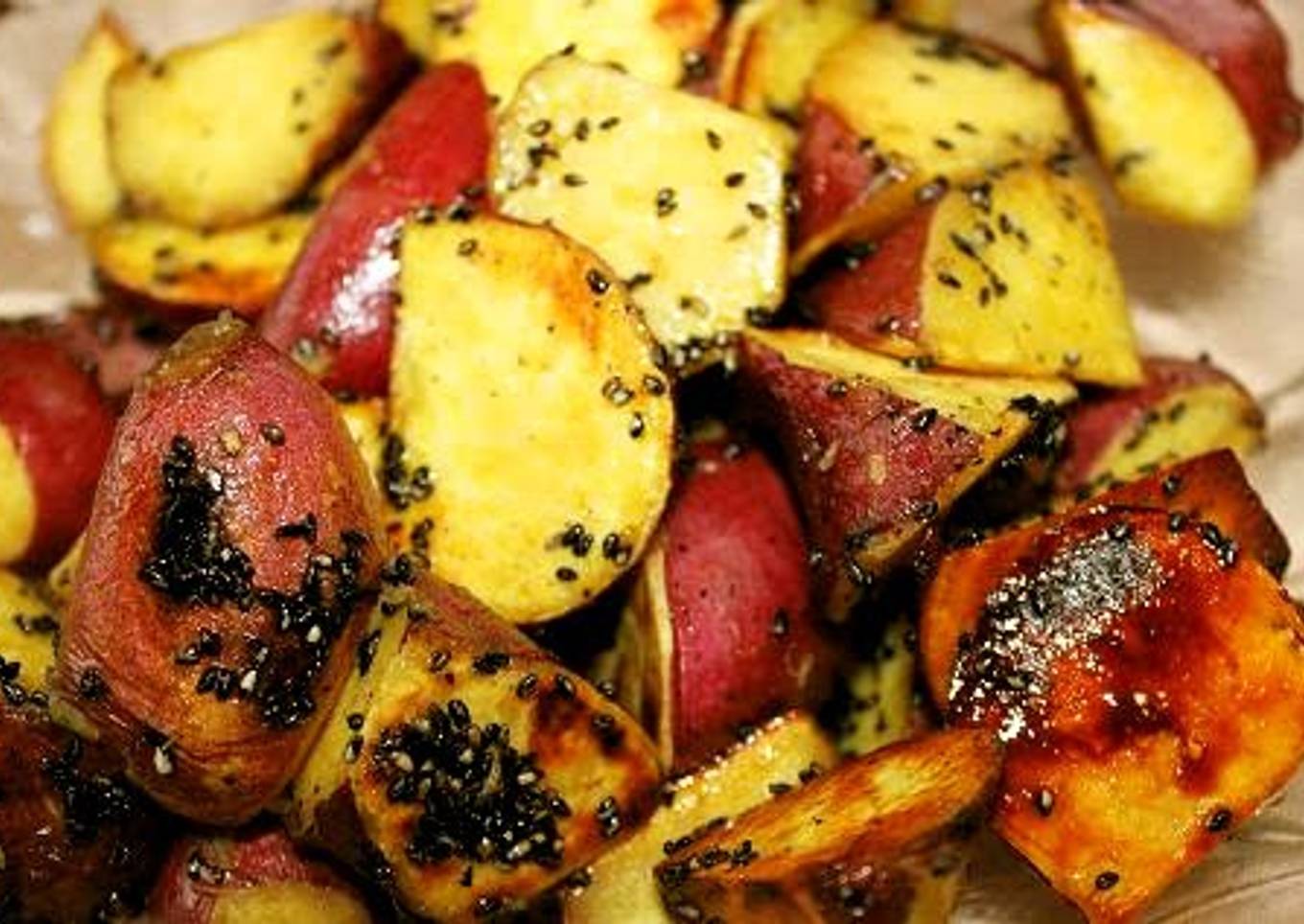 Non-fried Candied Sweet Potatoes