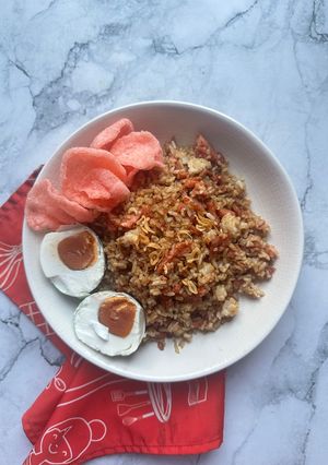 Foto resep Nasi Goreng Chicken Pepperoni