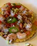 Ceviche de camarones estilo Sinaloa