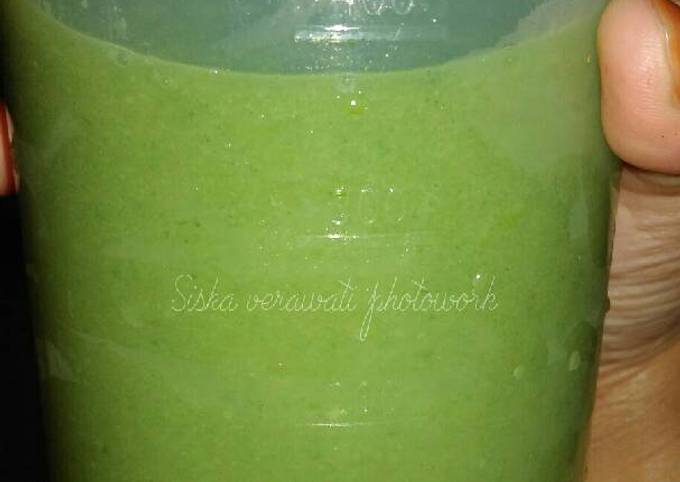 Langkah Mudah untuk Membuat Green smoothies enak banget Anti Gagal