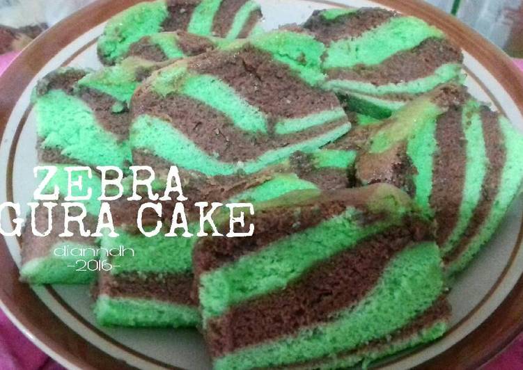 Zebra Ogura Cake