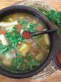 Sopa de carne Rosa 🌹 🍵