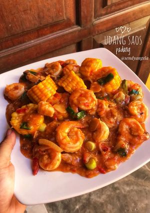 Foto resep Udang saos padang