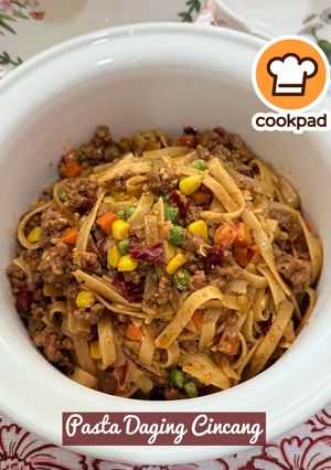 Gambar 👩‍🍳Pasta Daging Cincang