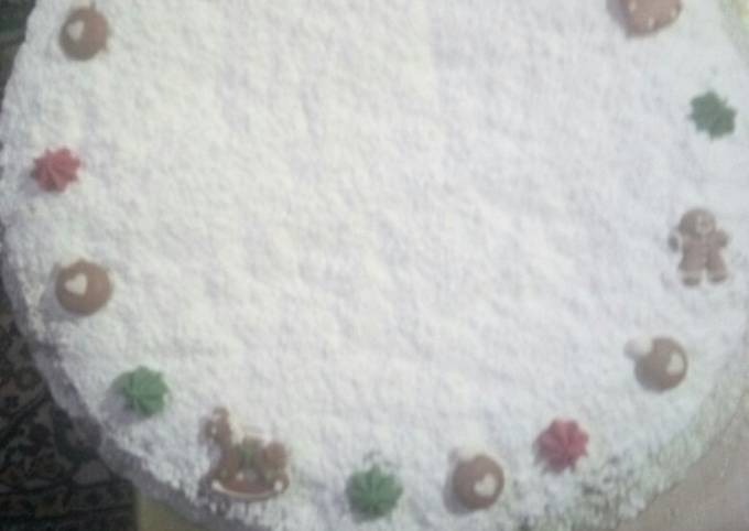 κύρια φωτογραφία συνταγής Χριστουγεννιάτικο κέικ