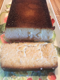 Una foto de Flan de manzana