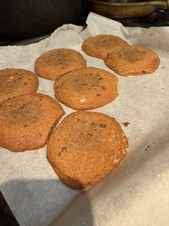A picture of Cheesecake-Flavored Chocolate Cookies.