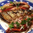 Caballa a la plancha