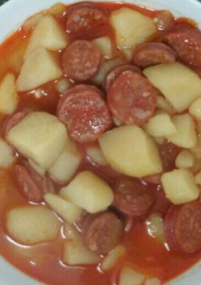 Una foto de Patatas a la riojana al estilo Mariano