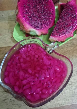 Foto resep Cendol buah naga