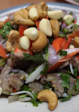 A picture of Spicy Fresh Naem Salad.