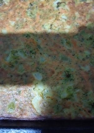 Una foto de Faina de brócoli y zanahoria