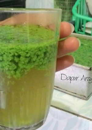 Foto resep Puding lumut pandan