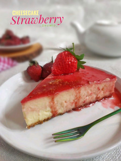 Foto resep Cheesecake strawberry