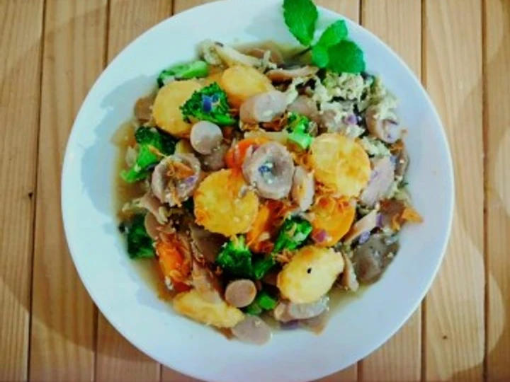 Langkah Gampang Menyiapkan Resep Capcay Tahu Bakso yang Lezat Sekali Anti Ribet, Lezat