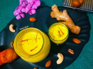 हल्दी ड्राई फ्रूट्समसाला दूध