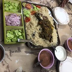 A picture of Mutton Mandi 🍽🍴.