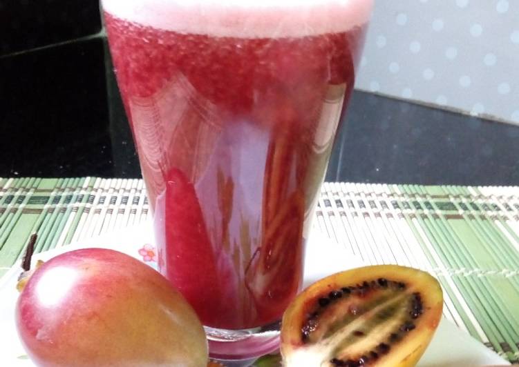 Step-by-Step Guide to Prepare Homemade Tree Tomato Juice