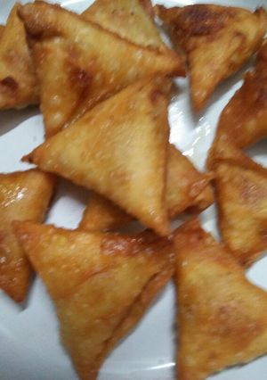 A picture of Beef samose😃😃.