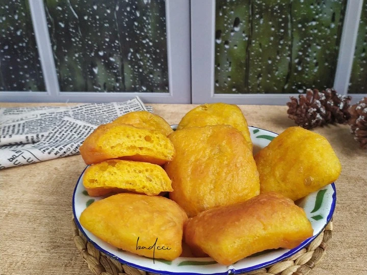 Langkah Mudah untuk Menyiapkan Resep Odading labu kuning yang Lezat Sekali Anti Ribet, Uenak Banget