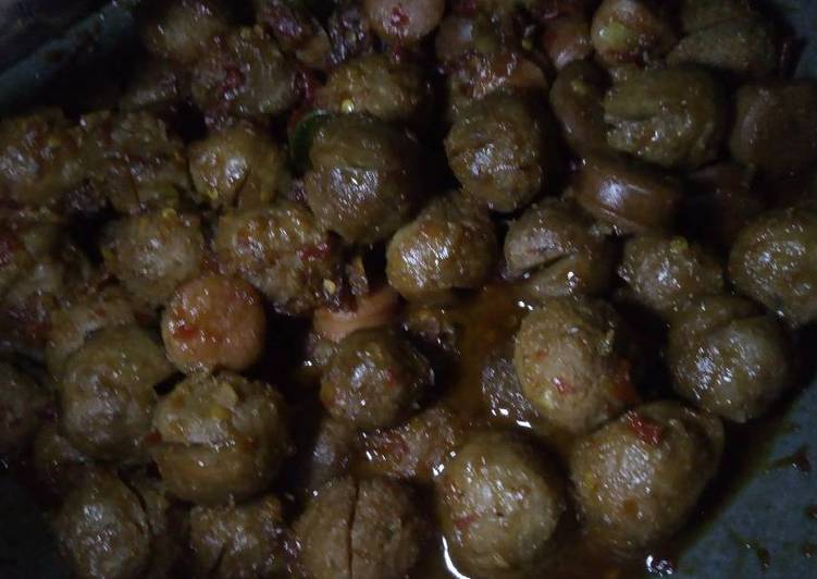 Resep Bakso mercon oleh dili astuti - Cookpad