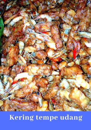 Foto resep Kering tempe udang