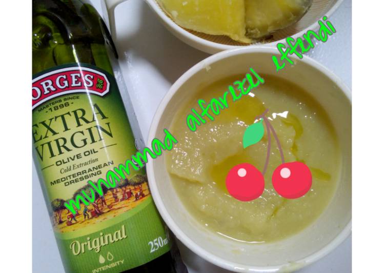 Langkah Mudah untuk Menyiapkan Puree Ubi + Evoo, Sempurna
