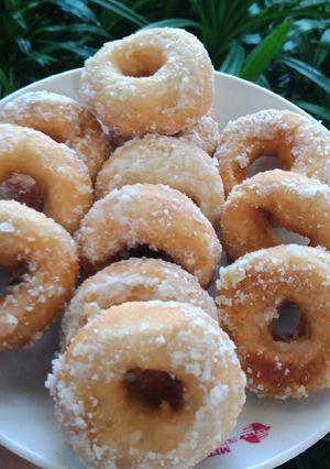 Foto resep Donat gula tanpa telur
