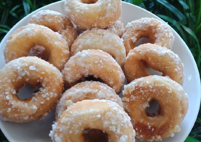 Donat gula tanpa telur