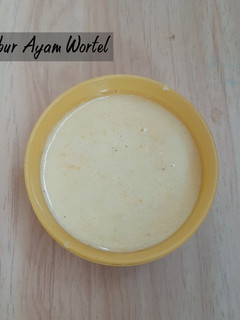 Foto resep Bubur Ayam Wortel (MPASI 6+)