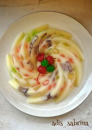 Foto resep Puding mozaik nutrijel