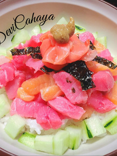 Foto resep Chirashi sushi