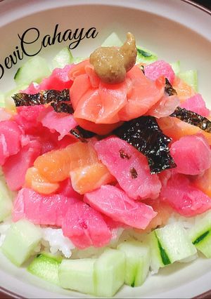 Foto resep Chirashi sushi