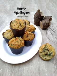 Foto resep Muffin Keju Bayam