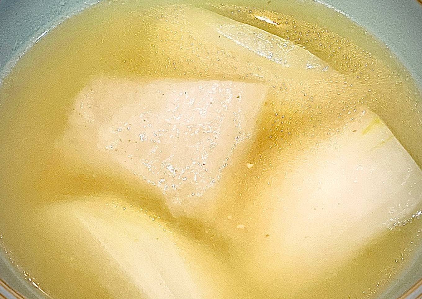 Sup Labu Kundur Polos (Winter Melon Clear Soup)