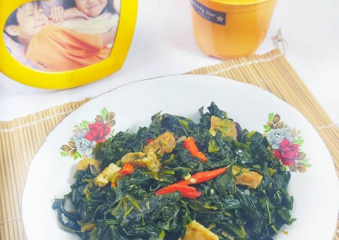 Resep Tumis Daun Pepaya Jepang Tempe oleh Chiensyn Kuliner - Cookpad