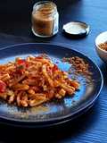 Casareccia con tonno,bottarga e acciughe