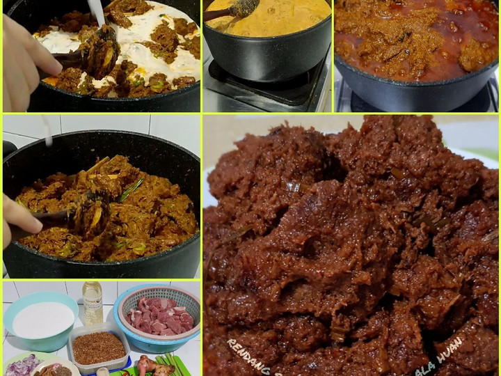 Resep Rendang daging sapi minang full bumbu yang Menggugah Selera