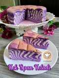 Kek Span Keladi Gebu 💜