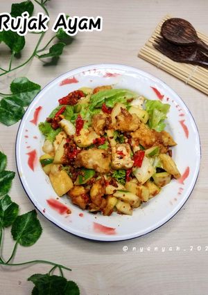 Foto resep Rujak Ayam