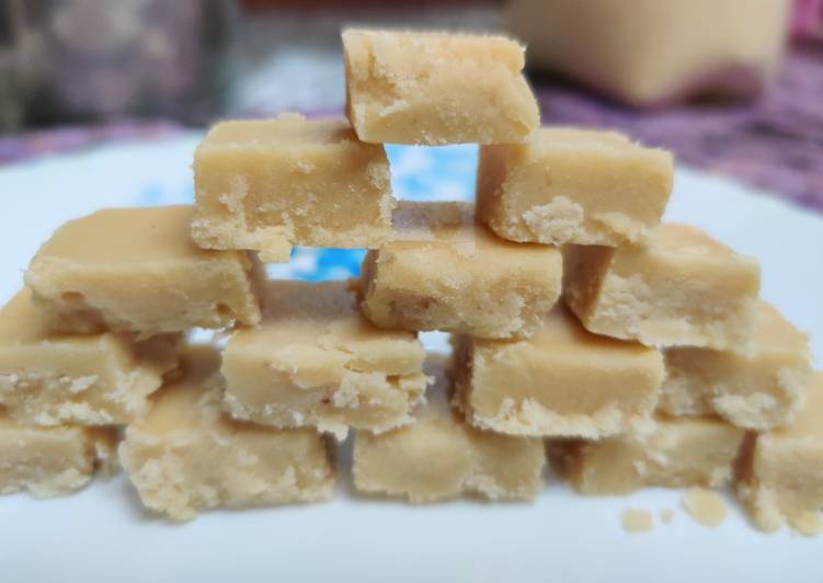 Easiest Way to Make Speedy Halkhova /Milk Burfi