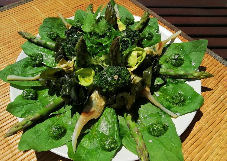 Ensalada verde que te quiero verde