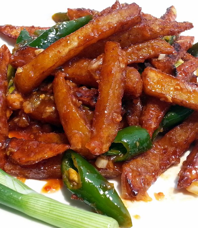 A picture of Sweet And Spicy French Fries.