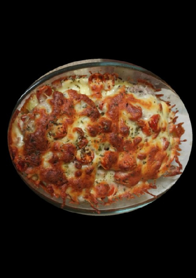 Una foto de Lomo a la napolitana