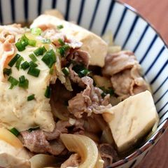 Easy Meat with Tofu Simmer A picture of Easy Meat with Tofu Simmer.