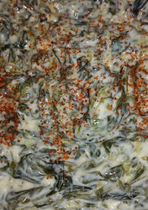 A picture of Easiest Creamed Spinach.